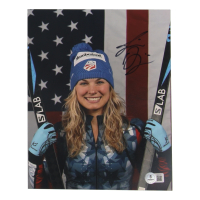 Jesse Diggins Signed Team USA 8x10 Photo (Beckett) at PristineAuction.com