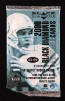 2000 Upper Deck Black Diamond Football Pack With (6) Cards at PristineAuction.com