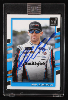 Aric Almirola Signed 2018 Donruss #54A / Name On Right (PA) at PristineAuction.com