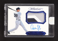 Aaron Judge 2017 Panini Flawless Rookie Patch Autographs Sapphire #RPAAJ RC #15/15 at PristineAuction.com