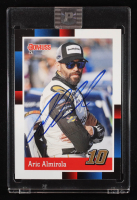 Aric Almirola Signed 2021 Donruss #134 RETRO (PA) at PristineAuction.com