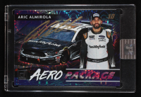 Aric Almirola Signed 2021 Donruss Aero Package #5 (PA) at PristineAuction.com