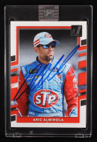 Aric Almirola Signed 2018 Donruss #54B SP / Name Centered (PA) at PristineAuction.com