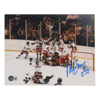 Mike Eruzione Signed Team USA 8x10 Photo Inscribed "80 Gold" (Beckett) at PristineAuction.com