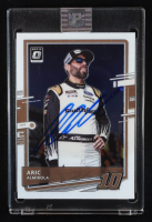 Aric Almirola Signed 2021 Donruss Optic #39 (PA) at PristineAuction.com