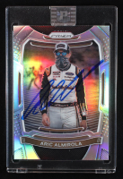 Aric Almirola Signed 2021 Panini Prizm Prizms #47 (PA) at PristineAuction.com