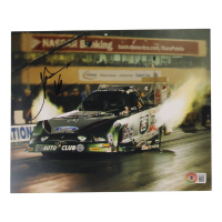 John Force Signed 8x10 Photo (Beckett) at PristineAuction.com