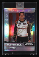Aric Almirola Signed 2022 Panini Prizm National Pride Prizms #14 (PA) at PristineAuction.com
