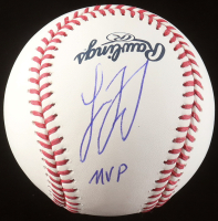 Josue De Paula Signed 2025 All-Star Futures Game Logo Baseball Inscribed "MVP" (Beckett) at PristineAuction.com