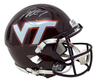 Michael Vick Signed Virginia Tech Hokies Full-Size Authentic On-Field Speed Helmet (Beckett) at PristineAuction.com