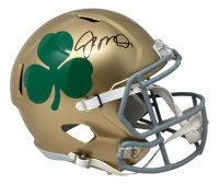 Joe Montana Signed Notre Dame Fighting Irish Full-Size Speed Helmet (JSA) at PristineAuction.com