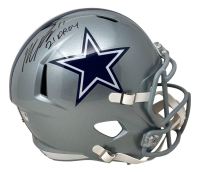 Micah Parsons Signed Cowboys Full-Size Speed Helmet Inscribed "21 DROY" (Fanatics) at PristineAuction.com