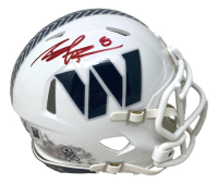 Brian Robinson Jr. Signed Commanders Salute To Service Alternate Speed Mini Helmet (Beckett) at PristineAuction.com