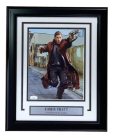 Chris Pratt Signed "The Guardians Of The Galaxy" Custom Framed Photo (JSA) at PristineAuction.com