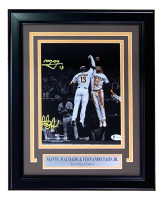 Fernando Tatis Jr. & Manny Machado Signed Padres Custom Framed Photo (Beckett) at PristineAuction.com