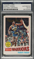 Robert Parrish Signed 1977-78 Topps #111 RC (PSA) at PristineAuction.com