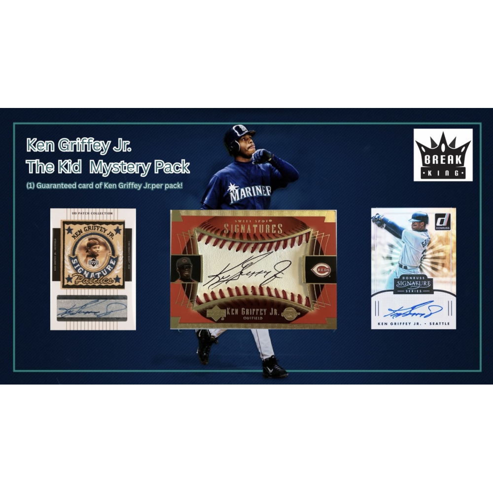 Break King: Ken Griffey Jr. Mystery Box Foil Pack at PristineAuction.com