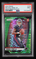 Michael Penix Jr. 2024 Prizm Neon Green Pulsar #378 RC (PSA 9) at PristineAuction.com