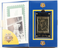 Lou Gehrig 1995 Golden Legends 23KT Gold Trading Card #GL3 at PristineAuction.com