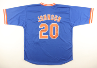 Howard "Hojo" Johnson Signed Jersey Inscribed "1986 WS Champs" (Authentic Ink) at PristineAuction.com
