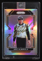 Aric Almirola Signed 2022 Panini Prizm Prizms Silver #15 (PA) at PristineAuction.com