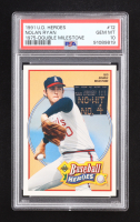 Nolan Ryan 1991 Upper Deck Ryan Heroes #12 (PSA 10) at PristineAuction.com