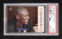 Michael Jordan 1995 Upper Deck Minors Michael Jordan One On One The Future #10 RC (PSA 9) at PristineAuction.com