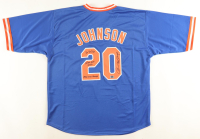 Howard Johnson Signed Jersey Inscribed "3x30/30", "Mets HOF 2023" & "1986 WS Champs" (Wilder Side of Sports) at PristineAuction.com