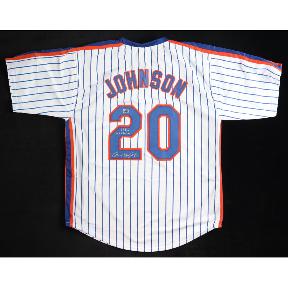 Howard Johnson Signed Jersey Inscribed "1986 WS Champs" (Wilder Side of Sports) at PristineAuction.com
