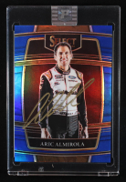 Aric Almirola Signed 2022 Panini Chronicles Select Blue #3 #/199 (PA) at PristineAuction.com
