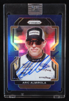 Aric Almirola Signed 2022 Panini Prizm Prizms Blue #77 (PA) at PristineAuction.com