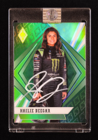Hailie Deegan Signed 2021 Panini Chronicles Phoenix Green #10 (Deegan) at PristineAuction.com
