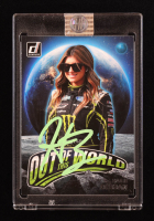 Hailie Deegan Signed 2023 Donruss Out of This World #OW-HD (Deegan) at PristineAuction.com