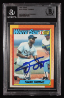Frank Thomas Signed 1990 Topps #414 RC (BGS) at PristineAuction.com