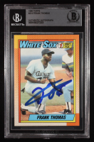 Frank Thomas Signed 1990 Topps #414 RC (BGS) at PristineAuction.com