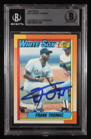 Frank Thomas Signed 1990 Topps #414 RC (BGS) at PristineAuction.com