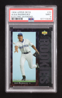 Alex Rodriguez 1994 Upper Deck Electric Diamond #24 RC (PSA 9) at PristineAuction.com