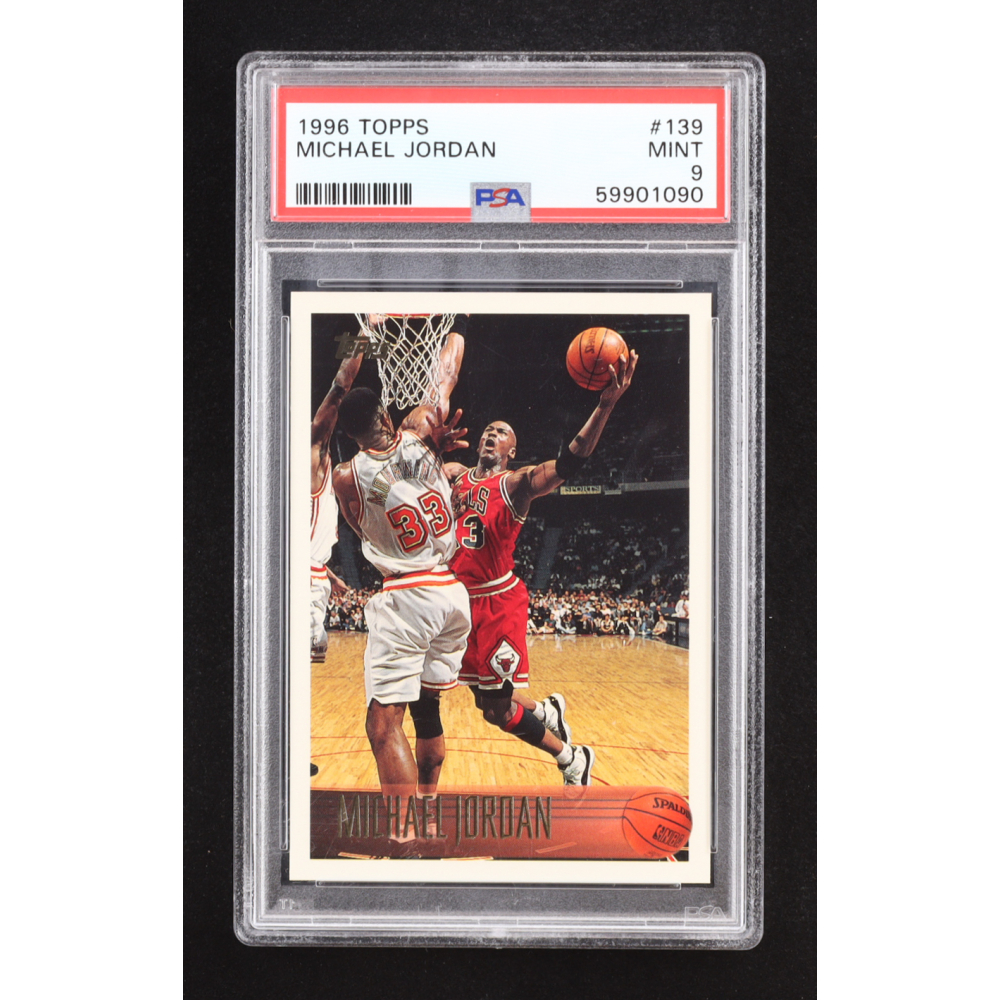Michael Jordan 1996-97 Topps #139 (PSA 9) at PristineAuction.com