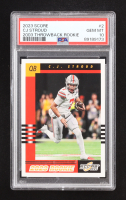 CJ Stroud 2023 Score '03 Throwback Rookies #2 RC (PSA 10) at PristineAuction.com