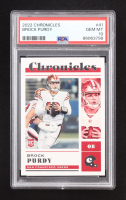 Brock Purdy 2022 Panini Chronicles #41 RC (PSA 10) at PristineAuction.com