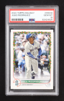 Julio Rodriguez 2022 Topps Holiday #HW44 RC (PSA 10) at PristineAuction.com