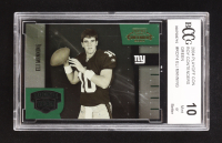 Eli Manning 2004 Playoff Contenders ROY Contenders Green #ROY4 RC #0487/2000 (BCCG 10) at PristineAuction.com