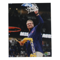 Bill Self Signed Kansas Jayhawks 8x10 Photo (Beckett) at PristineAuction.com