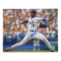 Dwight 'Doc' Gooden Signed Mets 8x10 Photo (Wilder Side of Sports) at PristineAuction.com