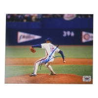 Dwight 'Doc' Gooden Signed Mets 8x10 Photo (Wilder Side of Sports) at PristineAuction.com