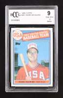 Mark McGwire 1985 Topps #401 OLY RC (BCCG 9) at PristineAuction.com