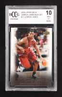 LeBron James 2003 Upper Deck LeBron James Box Set #11 RC / Preps to the Pros (BCCG 10) at PristineAuction.com