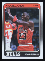 Michael Jordan 1988-89 Fleer #17 at PristineAuction.com