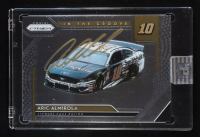 Aric Almirola Signed 2019 Panini Prizm In the Groove #13 (PA) at PristineAuction.com