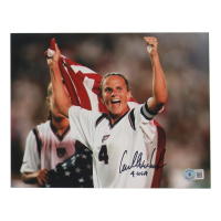 Carla Overbeck Signed Team USA 8x10 Photo Inscribed "USA" (Beckett) at PristineAuction.com